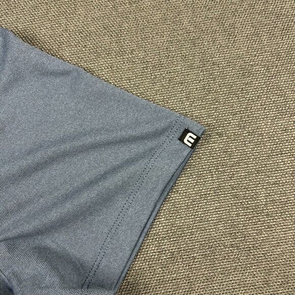 Travis Mathew Shirt Top Women's XL Blue Polo‎ Golf Idaho Medical NWT - Picture 4 of 11